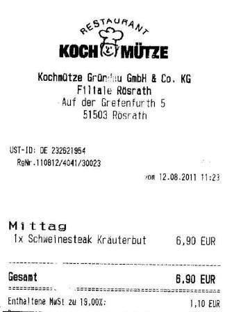 akbe Hffner Kochmtze Restaurant